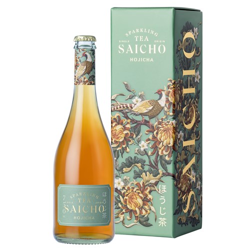 Saicho Hojicha Sparkling Tea 75cl – Smoky Flavours